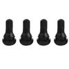 High Quality TR412 Rubber Valve Tubeless Nozzle with Valve Core Set of Four