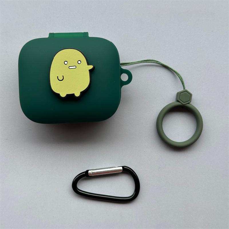 For Soundcore C10i Wireless Bluetooth Headset Case Butterfly Silicone Fashion Soft Case