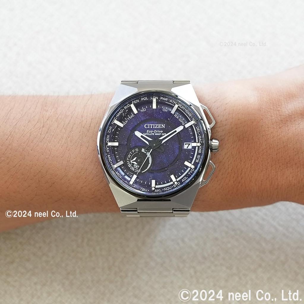 Citizen CREATIVE LAB GPS Спутниковые Спутниковая Волна Eco-Drive Радиоуправляемые Часы, X, Мужские Часы, CC3097-52L