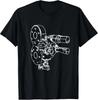 Vintage Camera Enthusiast T-Shirt - Retro Film & Video Design