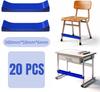 12 20 Pcs Stretchy Chair Bands For Kids Classroom Desk Straps Colorful Foot Fidget Therapy For ADHD Focus