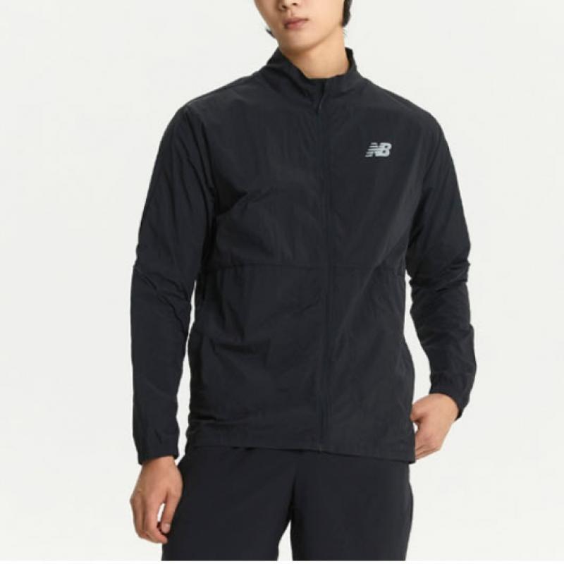 New Balance Куртка Club Nbnac26011 Bk Impact Run, обычная тренировочная ветровка