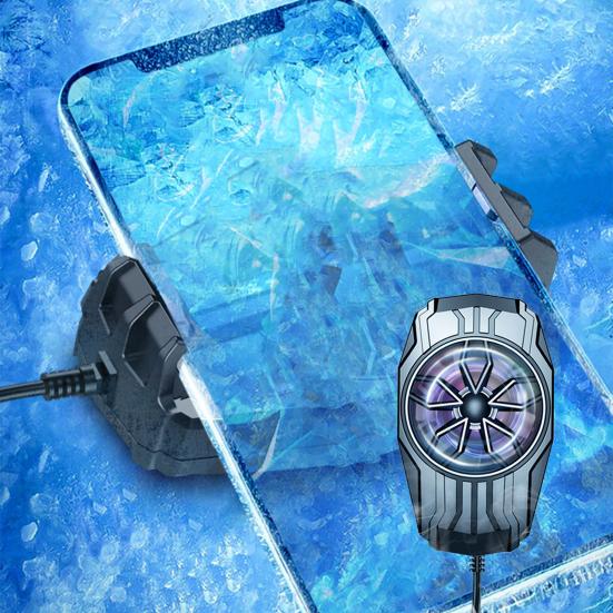 Универсальный вентилятор-кулер для мобильного телефона, сверхтихий, низкий уровень шума, простая установка, полупроводниковый радиатор для мобильного телефона