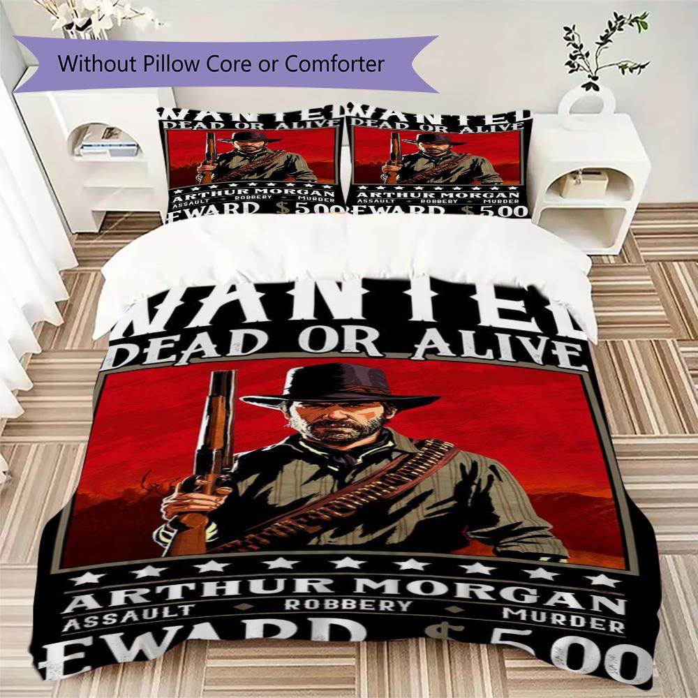Dead or Alive Pattern Bedding,Quilt Set Quilt Cover Pillowcase Home Birthday Gift (1*duvet cover+2*pillowcase,without core)XSJT0917528