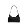 COACH Juliet Glove Tanned Leather Handbag, Shoulder Bag Large Women's Brass & Black CR981-B4BK
