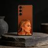 A-Adele singer Phone Case For Samsung Galaxy A91,80,73,72 ,71,53,52,32 ,31,22,21s,20,Soft Black Case