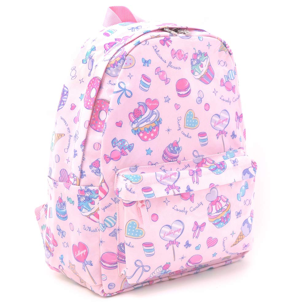 COLORFUL CANDY STYLE Rucksack for Elementary School Large Milky Sweets Candy a La Mode N0744900 Girls, Students, Children, Capacity, Excursion,