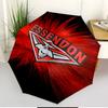 Автоматический складной зонт Essendon Football Print, портативный, для улицы, поездок на работу, походов, идеальный подарок на день рождения