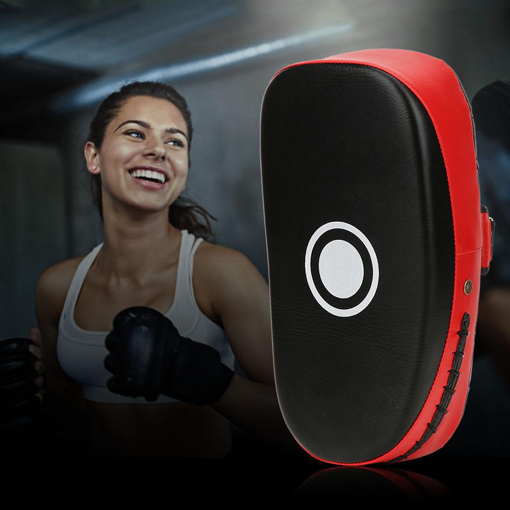 Мишень-щит для тренировок в кикбоксинге, Санда, Тхэквондо, оборудование для тренировок для взрослых и подростков, красный