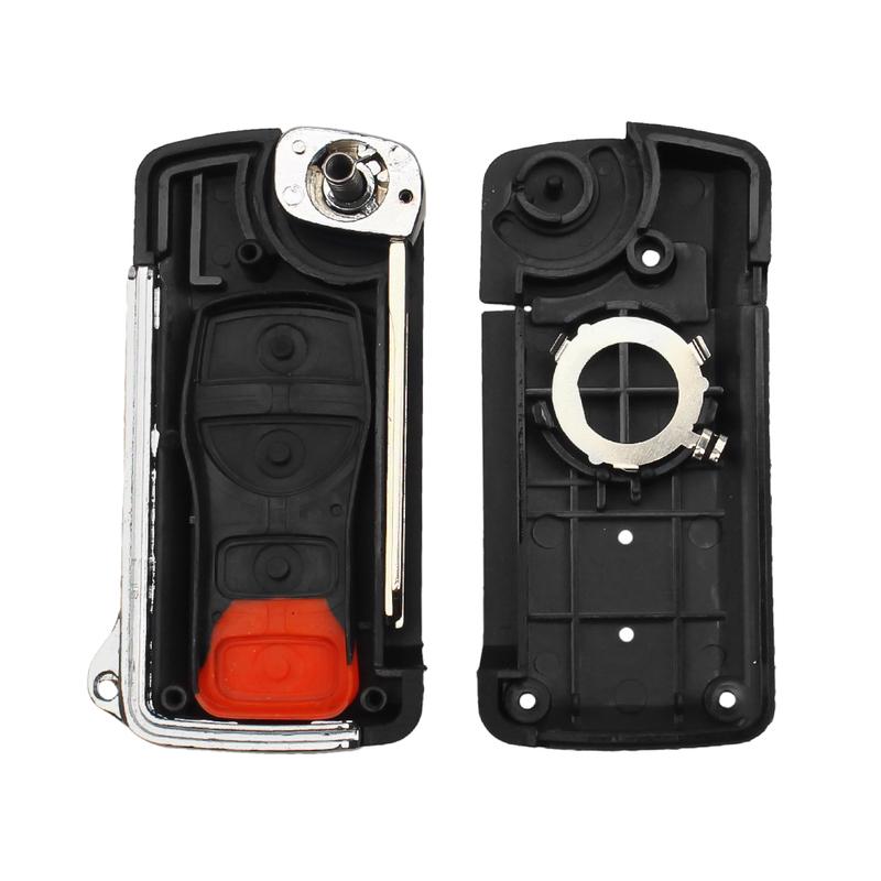 KEYYOU Модифицированный складной ключ для NISSAN Pathfinder Titan Versa Maxima Frontier Xterra Murano INFINITI Брелок 3/4 Кнопки Корпус Автомобильного Ключа