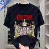 Kreator Футболка 80-х Трэш-метал Sodom Destruction Повседневная Свободная Круглый вырез Ретро Короткий рукав Полиэстер Унисекс Графические футболки
