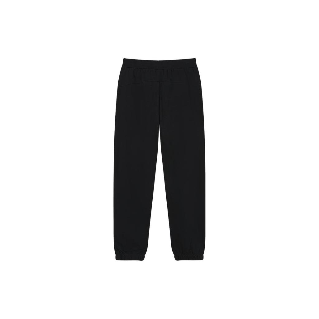 New FILA Knitted Sweatpants Women's Jet Black F11W339611F-BK