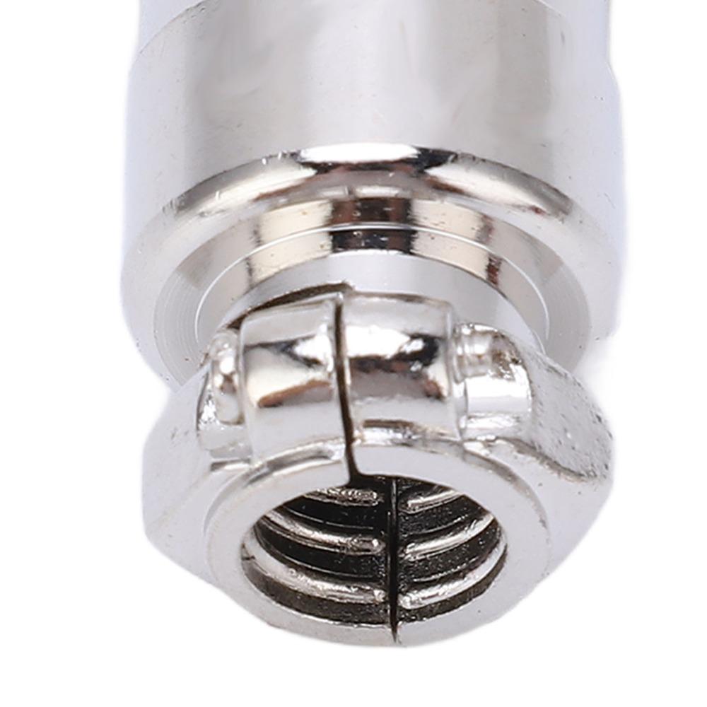 2 PCS Zinc Alloy Shell Aviation Plug Socket Connector Silver Circular Adapter Power Connection