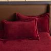 2pcs/set 48x74cm Pure Color Velvet Pillow Cases Soft Flannel Comfortable Pillowcase Sleeping Pillow Cover