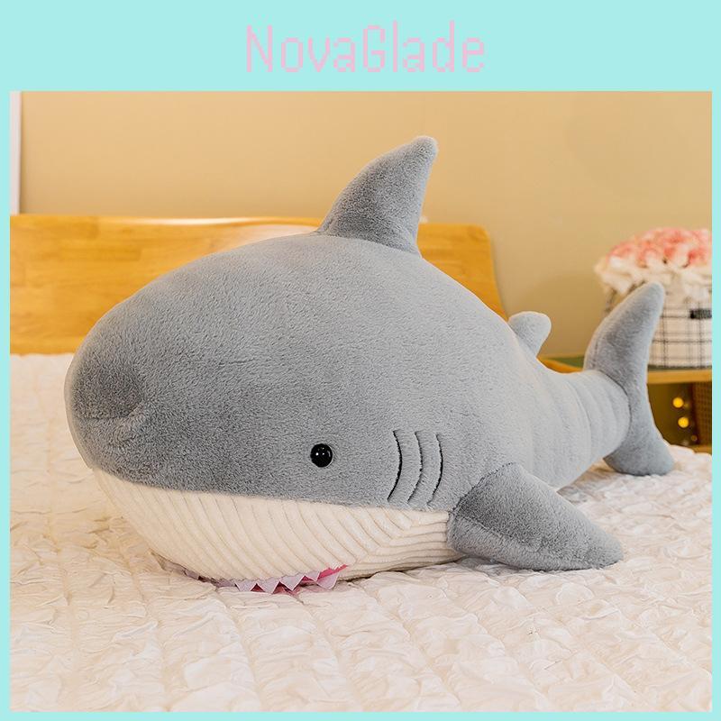 Ocean Creature Shark Plush Toy With Durable Fabric For Collectors And Gift Giving