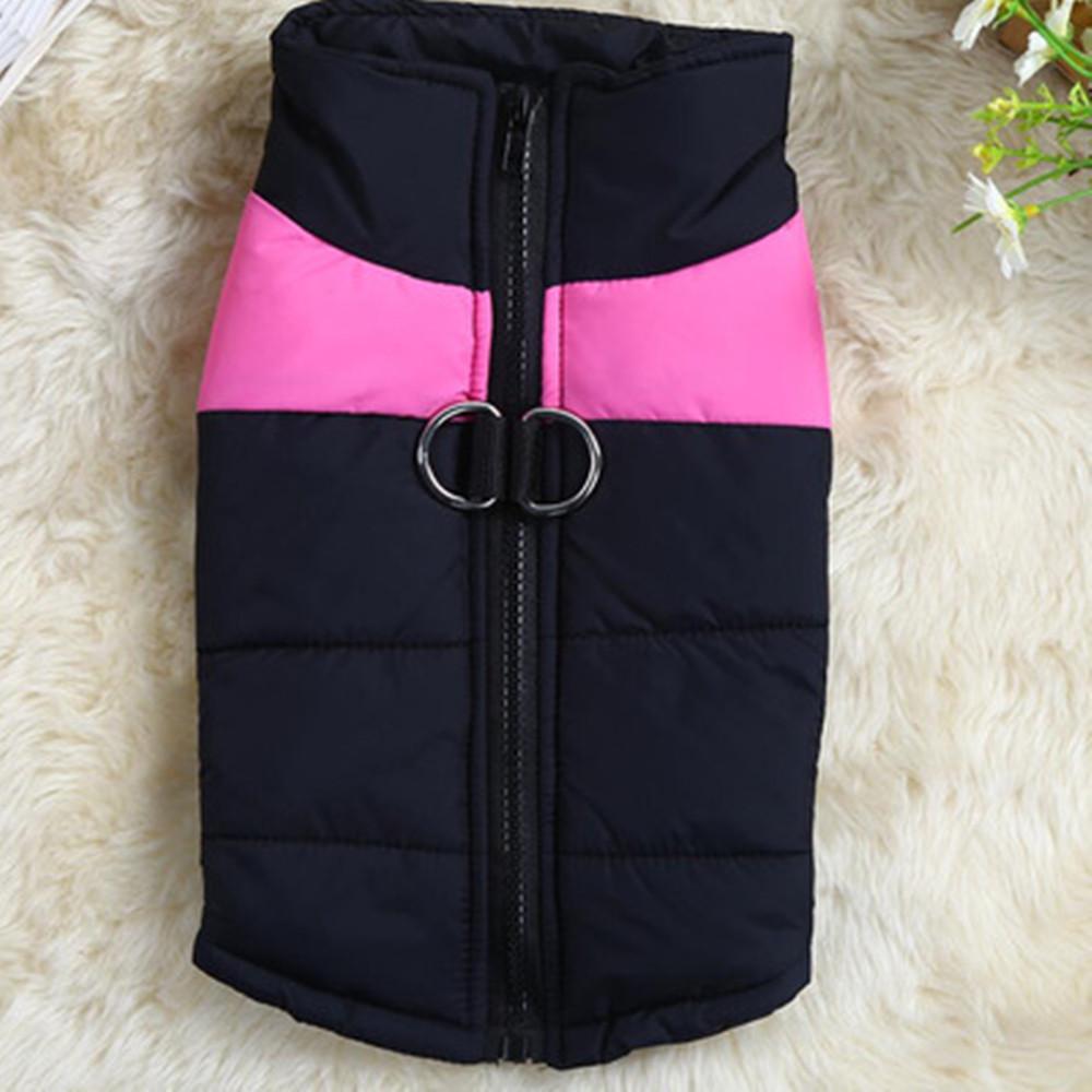 Хлопковое пальто для щенков, куртка, жилет для домашних животных, водонепроницаемая теплая одежда для собак, лыжный костюм для кошек, зимняя одежда