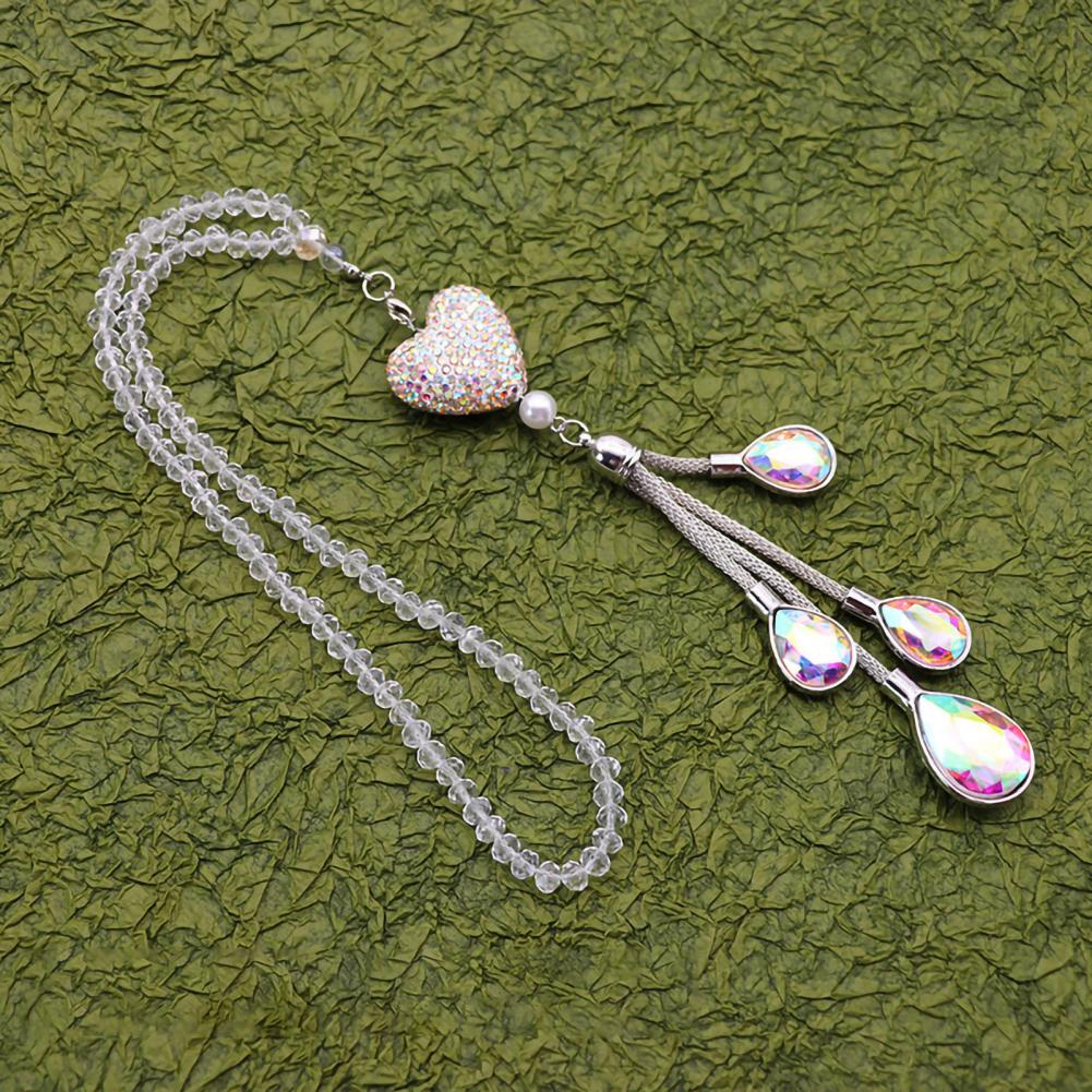 Модный автомобильный аксессуар с бриллиантами, подвеска в виде шара для волос, автомобильное зеркало заднего вида, подарок на день рождения, украшения для автомобиля