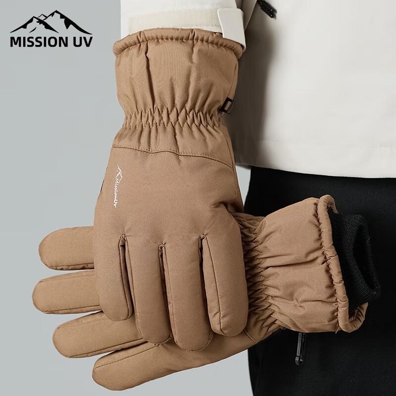 MISSION UV Мужские теплые ветрозащитные перчатки с сенсорным экраном
