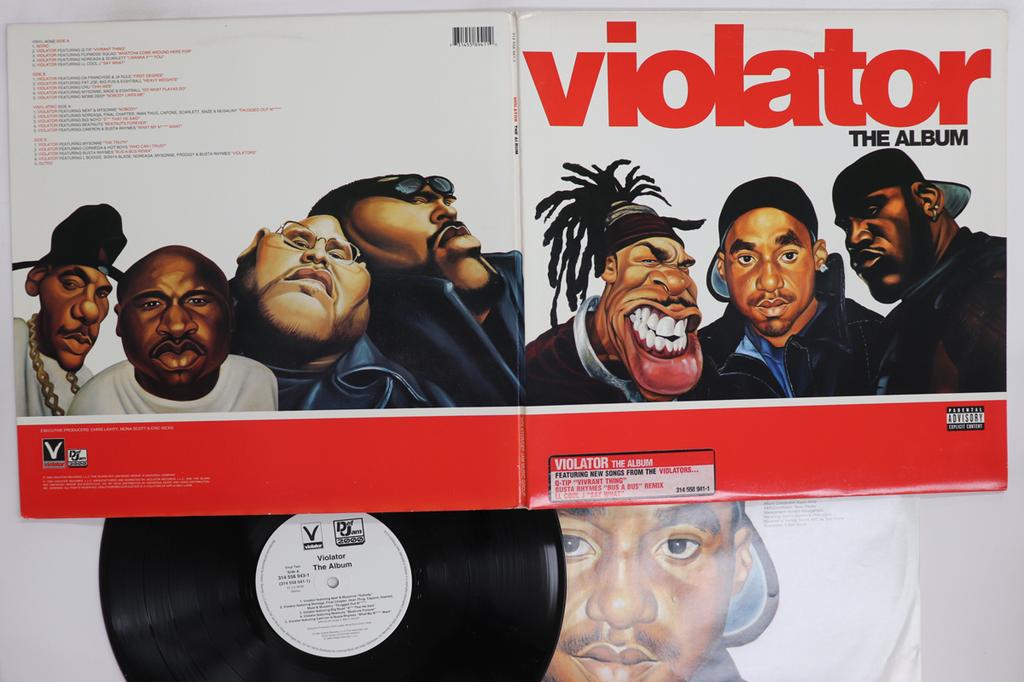 LP Record VARIOUS Violator The Album 3145589411 VIOLATOR 1999 US Rap HipHopRB Used