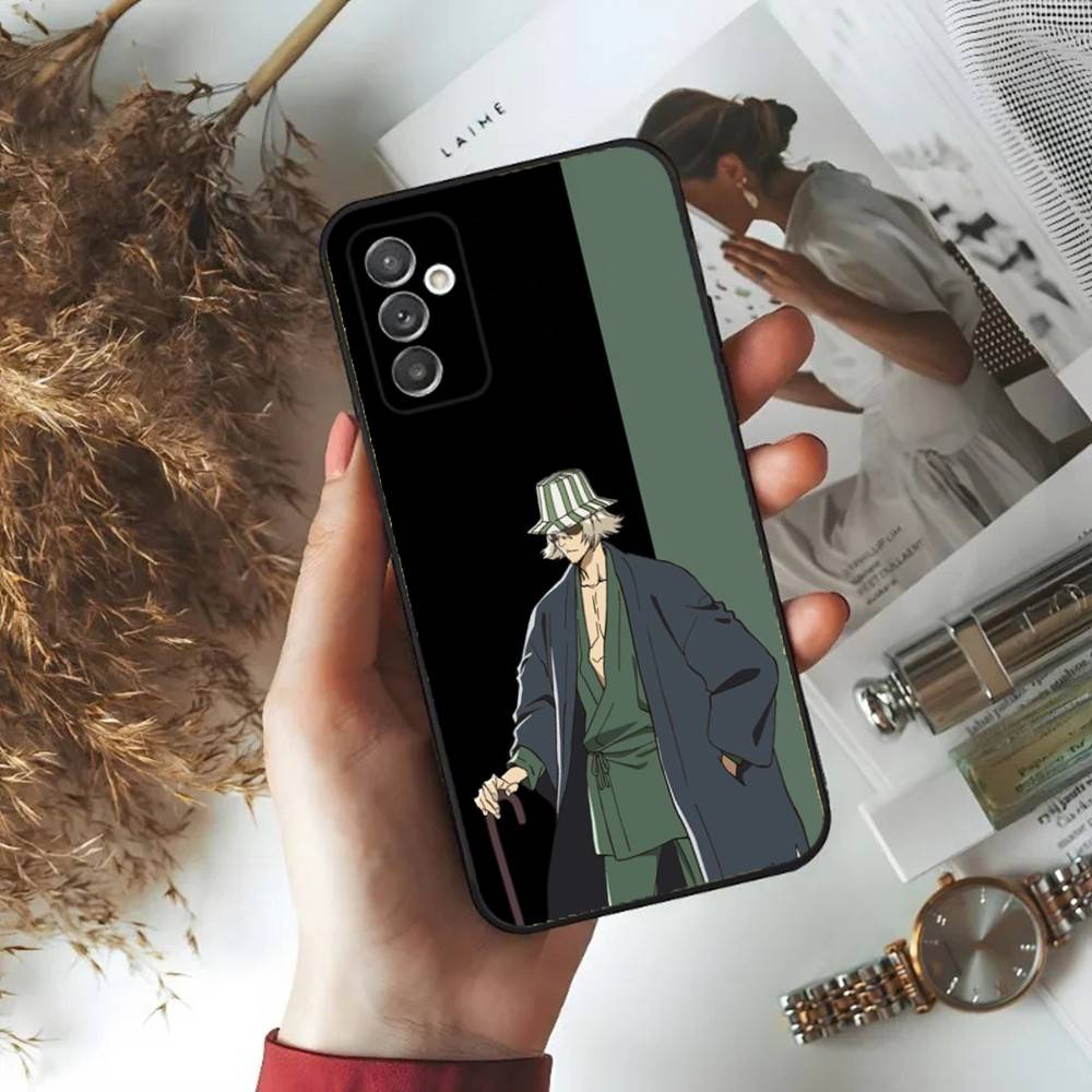 Чехол для телефона Kisuke Urahara B-Bleach для Samsung S24, 23, 22, 30, 21, 10, 9, Ultra, Plus, Lite, FE, 5G Черный Мягкий Чехол