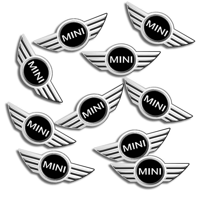 14/18/22мм Наклейки с эмблемой ключа автомобиля Аксессуары с логотипом ключа управления для MINI F54 F55 F56 R56 R60 SONE Roadster Clubman Coupe