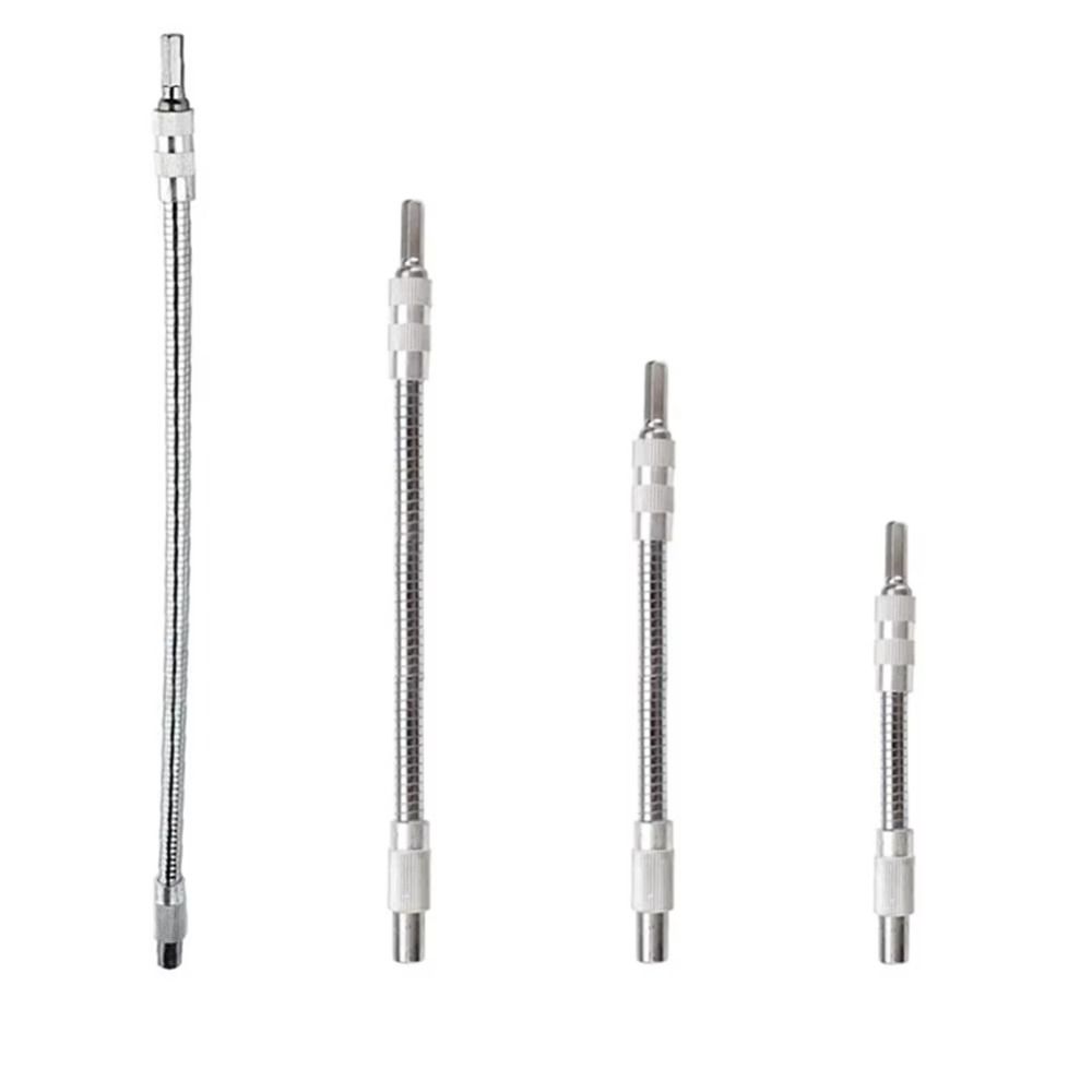 150-400mm Hex Flexible Shaft 1/4 Inch Ratchet Screwdriver Extendable Soft Shaft DIY Projects