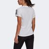 adidas Собственная футболка The Run Tee Performance Training с коротким рукавом для женщин, белая GJ9989