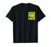 Front and Back Print Volunteer Firefighter Firefighter T-Shirt