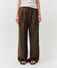 CITTA Summer Wool Wide Fit Pants_Ctb549(Brown)
