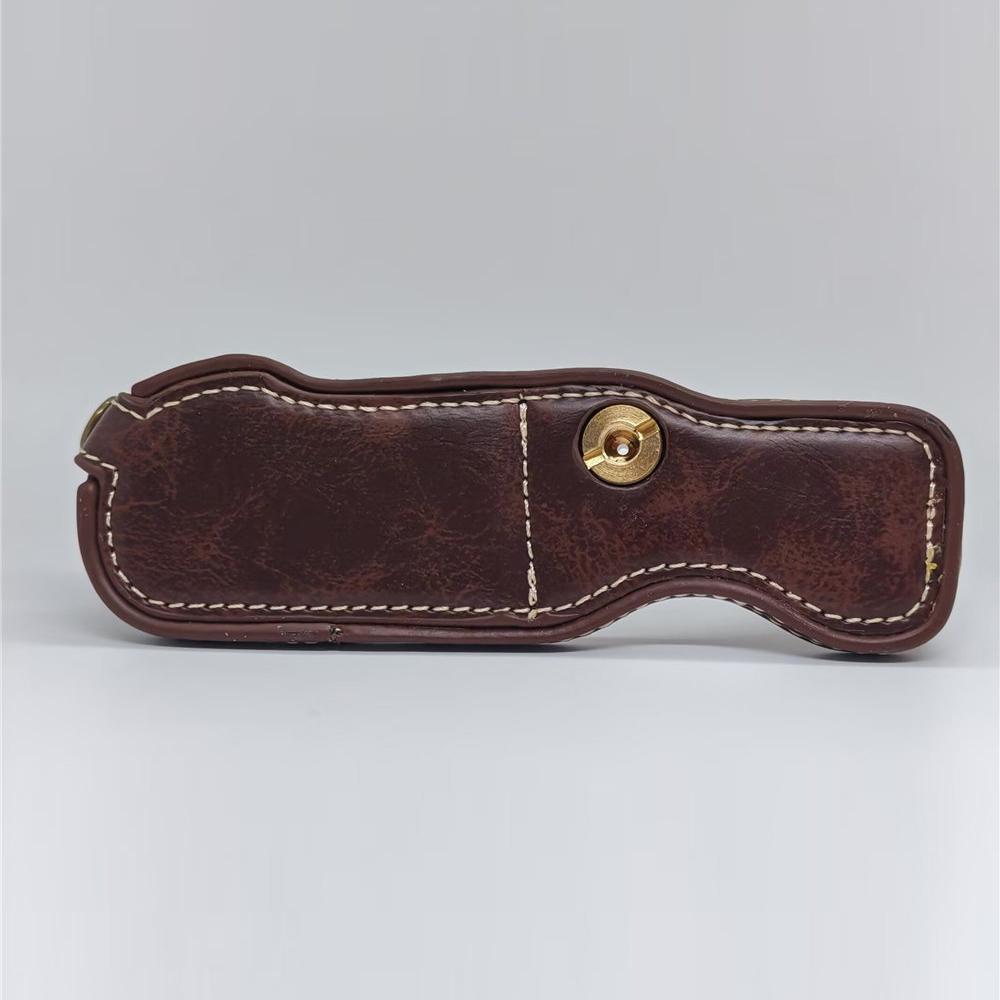 Получехол из ПУ кожи для камеры Panasonic Lumix DMC-GX80 DMC-GX85 GX80 GX85 с открывающимся дном