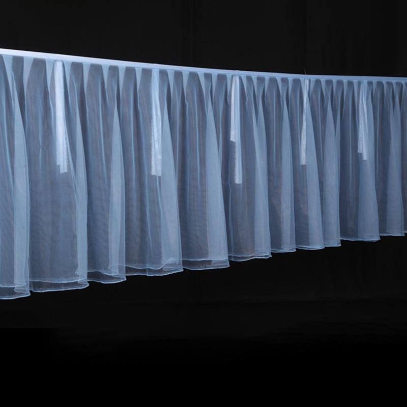 3/5/10M Пачка Потолочные Драпировочные Панели Свадебный Декор Длинный Прозрачный Газовый Потолочный Драпировщик Церемониальный Зал Декор Для Вечеринок Навес
