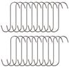 Stainless Steel S Hooks with Sharp Tip Utensil Meat Bedroom Clothes Hanger Hanging Hooks for Butcher Shop Kitchen Baking Tools