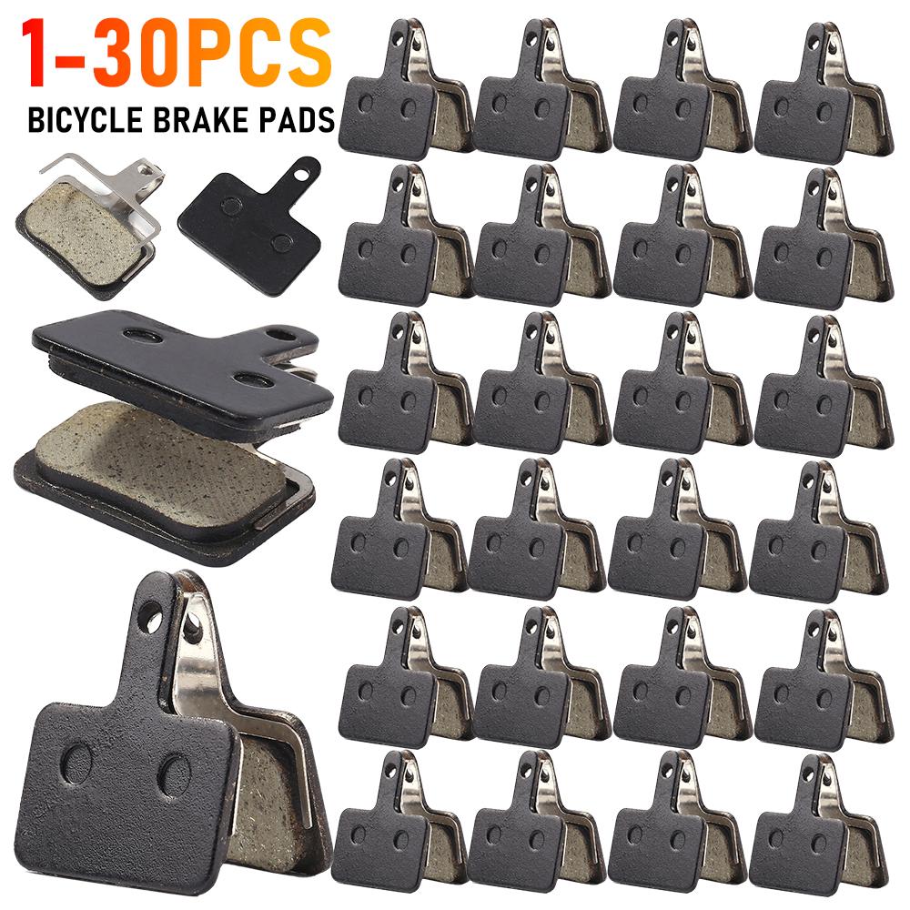 1-30 шт. Велосипедные тормозные колодки для SHIMANO M375 M445 Велосипедные смоляные железные износостойкие дисковые тормозные детали для велоспорта Черные
