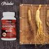 Pslalae RED KOREAN PANAX GINSENG, 120 Vegan Capsules, Muscle Building, Focus and Mood Support, 1% Ginsenosides