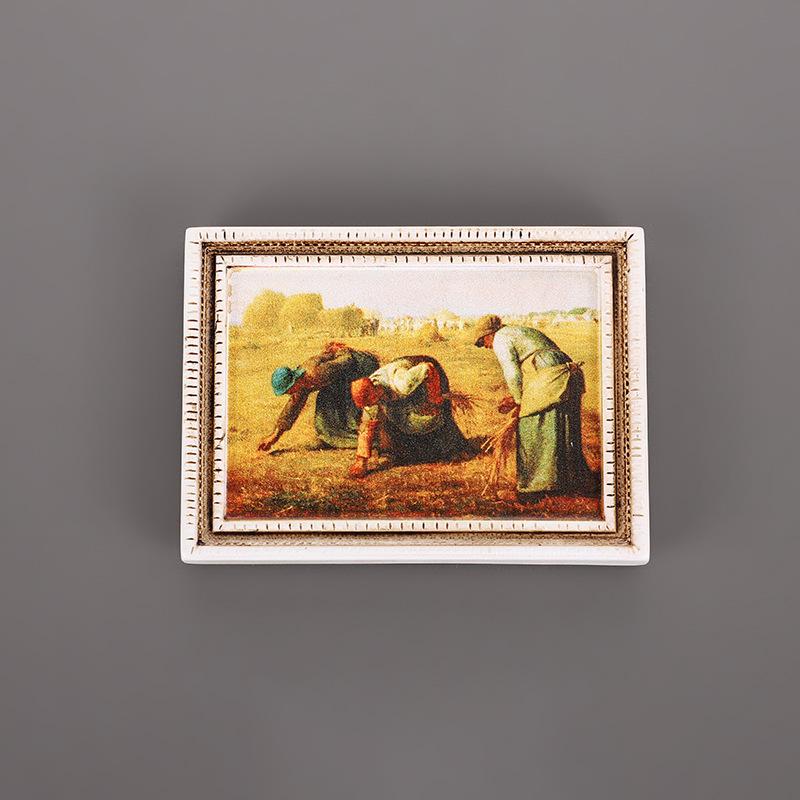 3D Полимерный Магнит на Холодильник: Знаменитая картина Ретро наклейка с персонажем