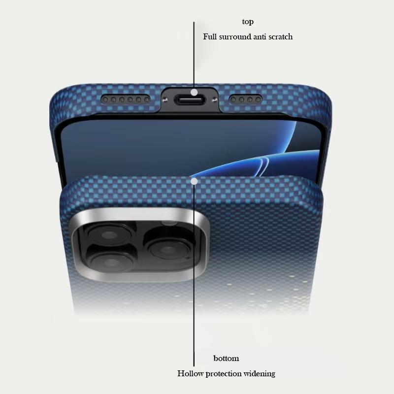 Чехол PITAKA для iPhone 16 Pro, задняя крышка из кевлара с поддержкой беспроводной зарядки, чехол для iPhone 16 Pro