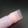 Hair Dyeing Agent Bottle Dense Tooth Combing Hair Salon Bottle Comb Hair Partial Dyeing Tool Bottle