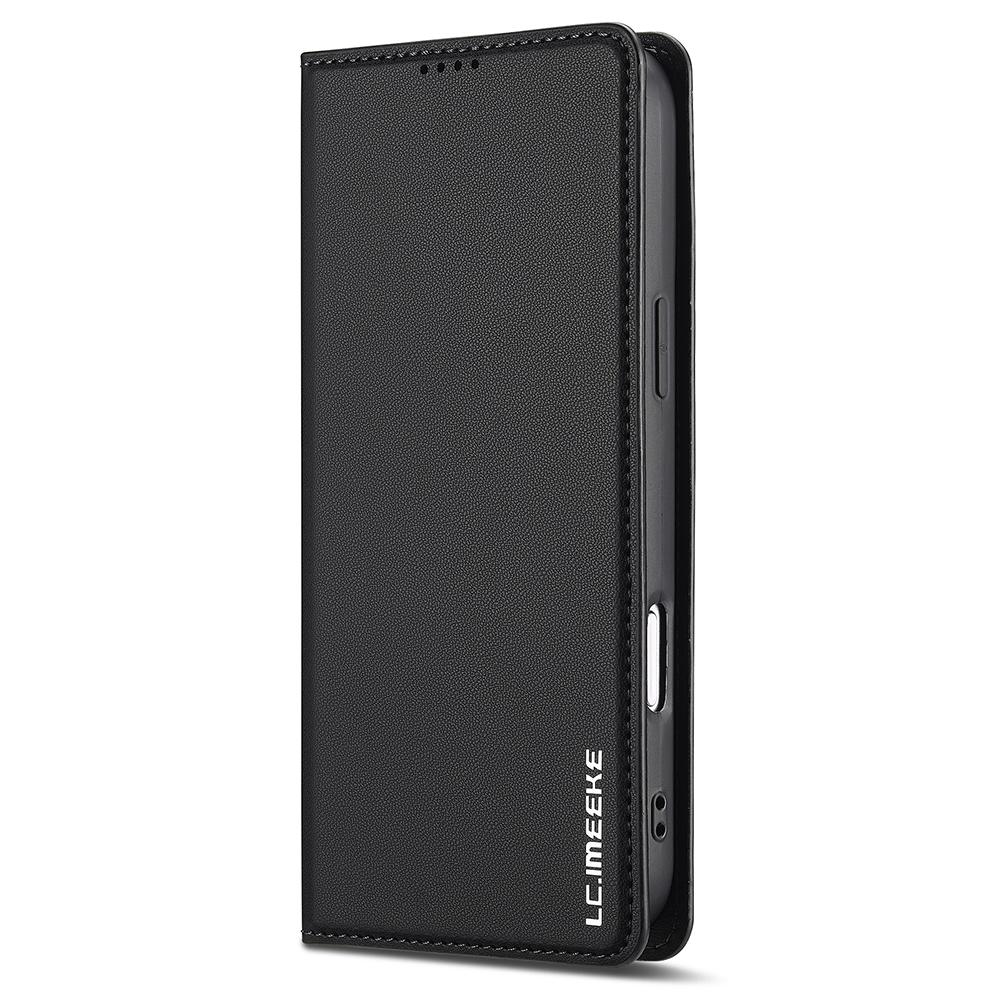 LC.IMEEKE L1 Series for iPhone 17 Pro Max Case PU Leather Wallet Stand Protective Phone Cover