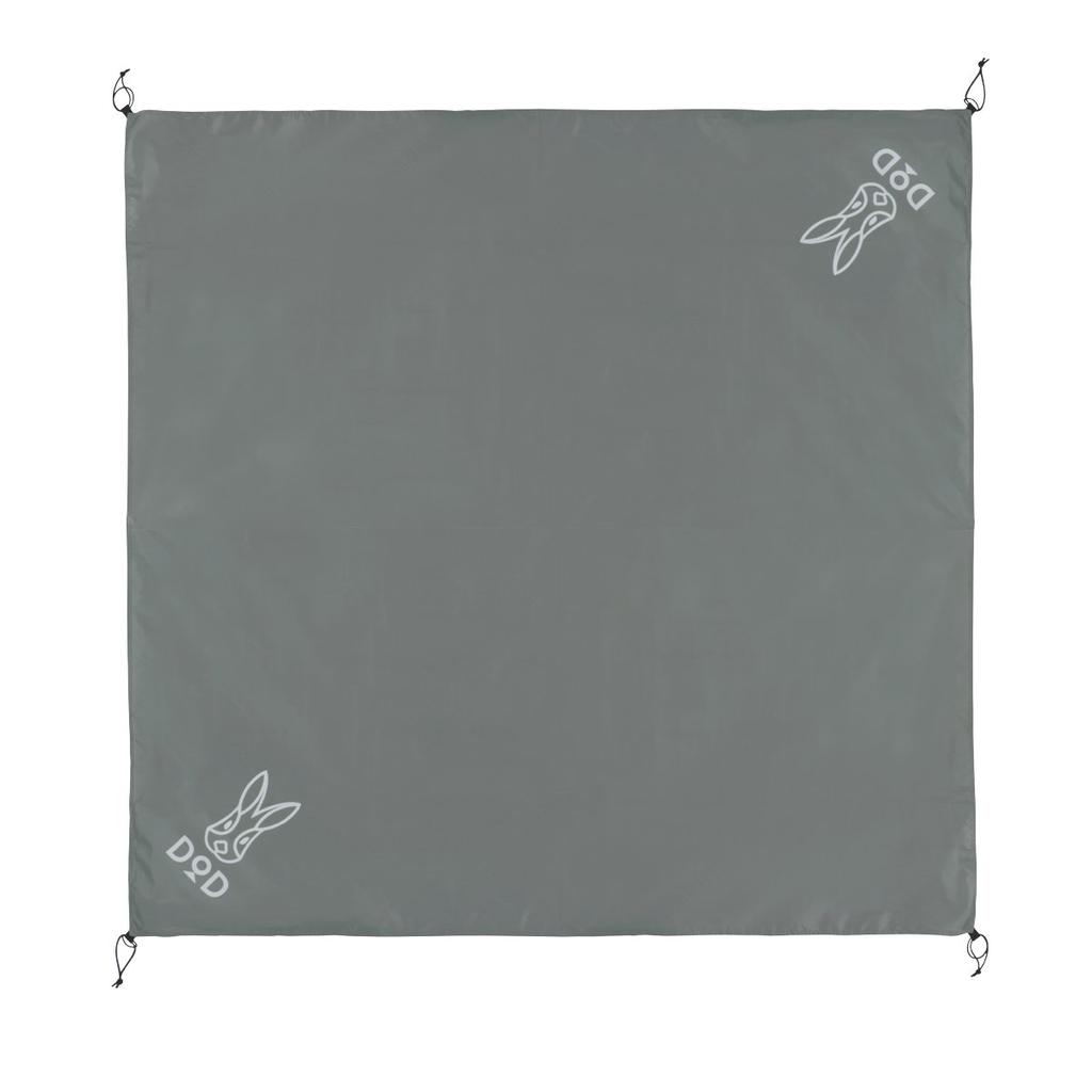 DOD Ground Sheet (For 3 People) 190cm X 190cm GS3-565-GY Gray