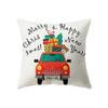 Наволочки с рождественской тематикой Аксессуары для автомобиля Офис Санта-Клаус Гостиная Диван Домашние наволочки