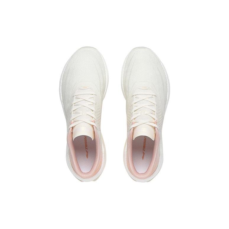 Li Ning Super Lightweight 20 Casual Wear Resistant Breathable Low Top Running Shoes Women skykes Peach Orange ARBT002-6