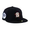 Кепка New Era 59FIFTY Seattle Mariners MLB COOPERSTOWN KELLY GREEN BOTTOM FITTED CAP Темно-синяя SEATTLE MARINERS Кепка Cooperstown 5950 Размер 7-58 [Б/У]