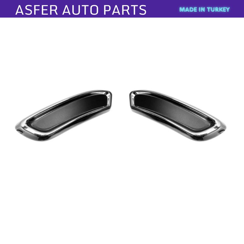 Хромированная рамка выхлопной трубы 2 шт. для Passat B8 R Line 2015-2019