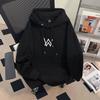 Thickened Crew Neck Pullover Hooded Sweater Trend Street Style