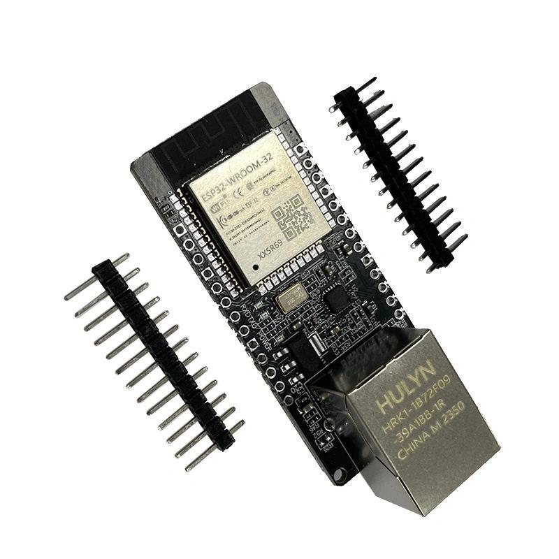 WT32-ETH01 Встраиваемый модуль последовательного порта в Ethernet/WiFi + Bluetooth, Беспроводная последовательная передача ESP32