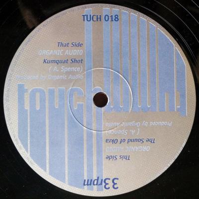12-дюймовая пластинка ORGANIC AUDIO - Kumquat Shot TUCH018 Tummy Touch 1998 UK Dance & Electronica Б/У