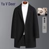 Мужское двустороннее шерстяное пальто Yalu YDYDPG2266