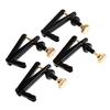 Sky 4 Piece Cello Parts String Adjuster Fine Tuner Black Gold Cello Parts Accessories 3/4-4/4 &