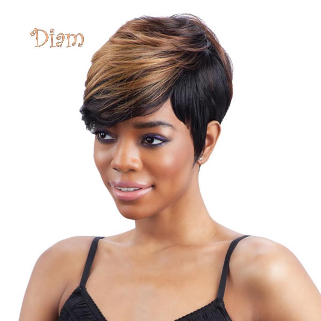 Tenfyer косая челка короткий вьющийся парик для женщин Очаровательный повседневный парик для косплея