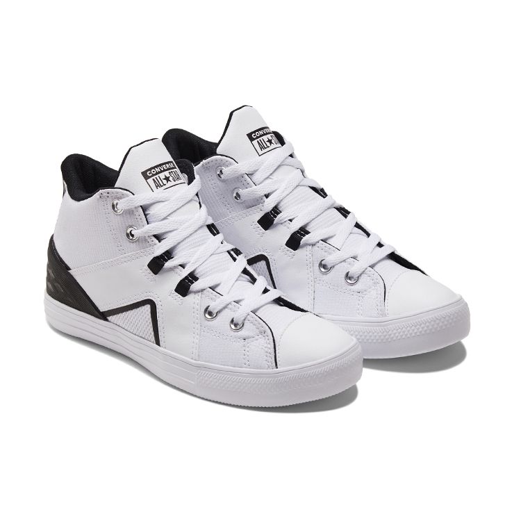 Converse Кеды Chuck Taylor All Star Flux Ultra Mid Унисекс Белый Черный A01168C